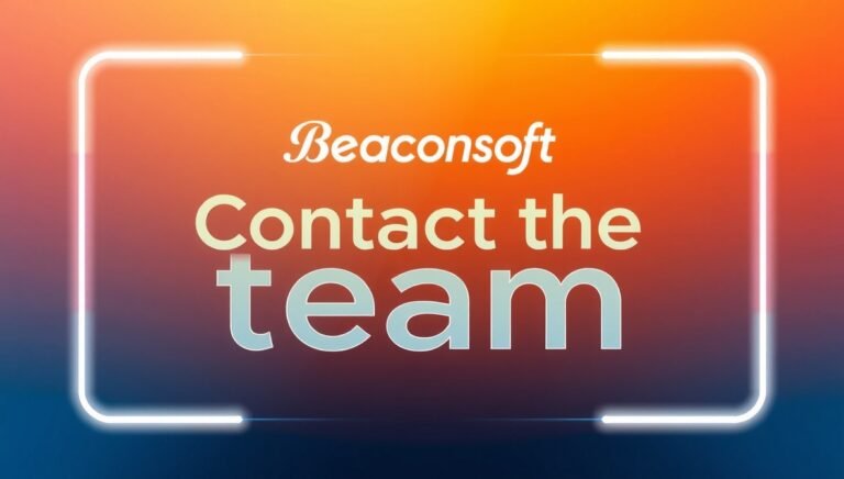 contact the team beaconsoft